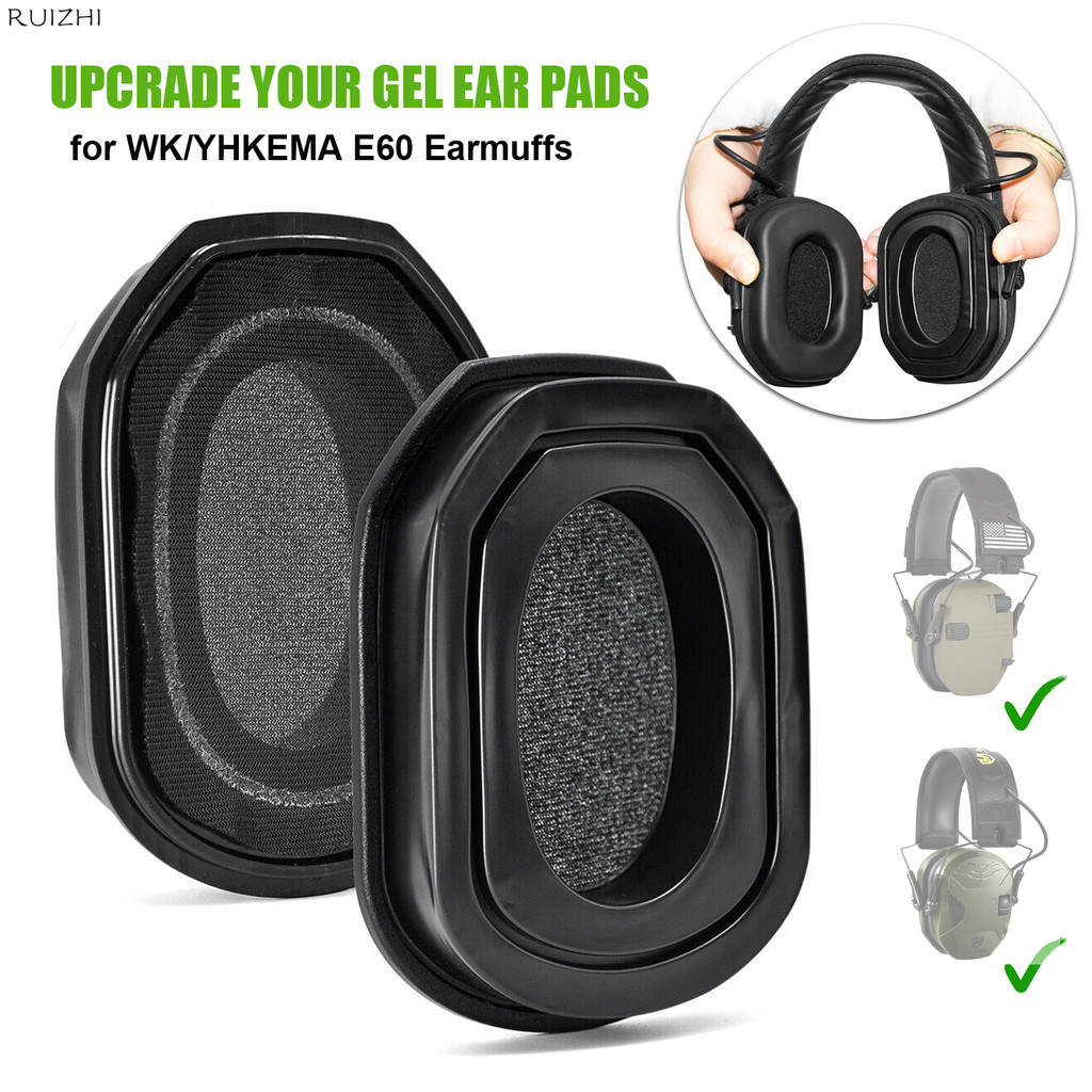 แผ่นรองหูฟังเจลซิลิโคน 1 คู่เหมาะสําหรับ WK,Razor Digital,Razor Bluetooth,Razor XTRM,XCEL,XCEL BT+AG