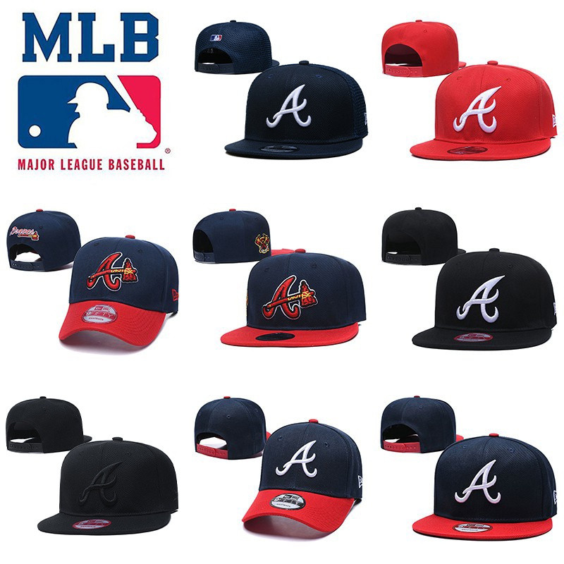 MLB Atlanta Braves Baseball Cap หมวกแฟชั่นสำหรับการเดินทาง
