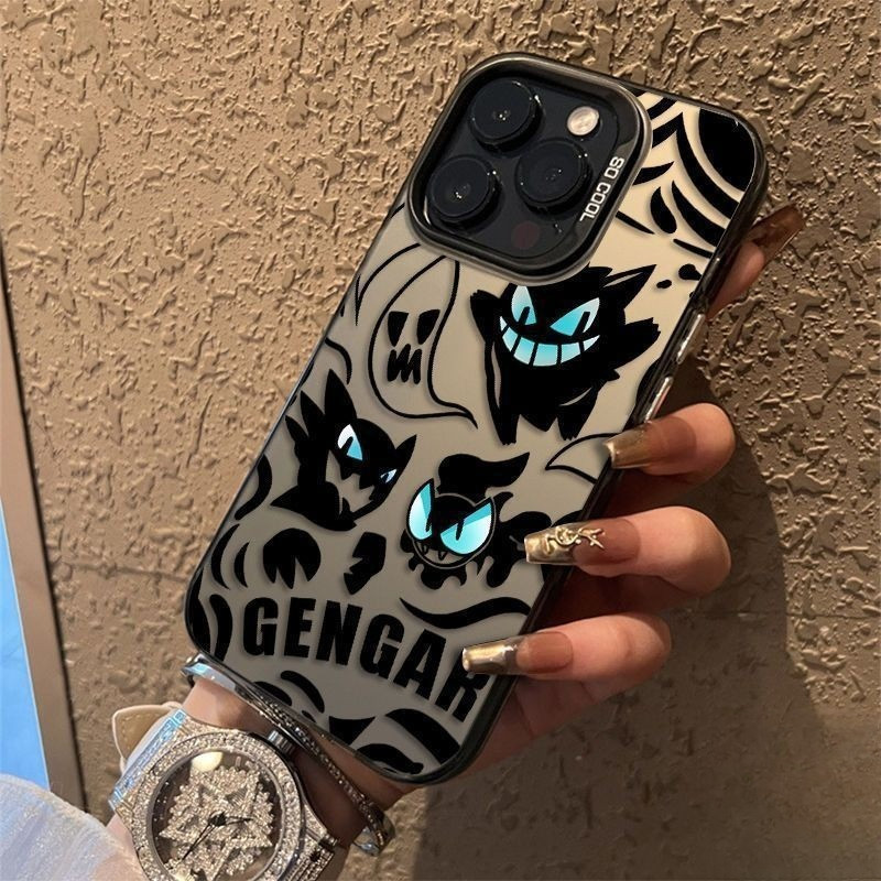 เคสโทรศัพท์มือถือ Gengar ใหม่สุดเก๋และทันสมัย ไอโฟน11 For iPhone12 13 14 15 16 Pro MAX X XS XR XS 6 7 8Plus เคสโทรศัพท์