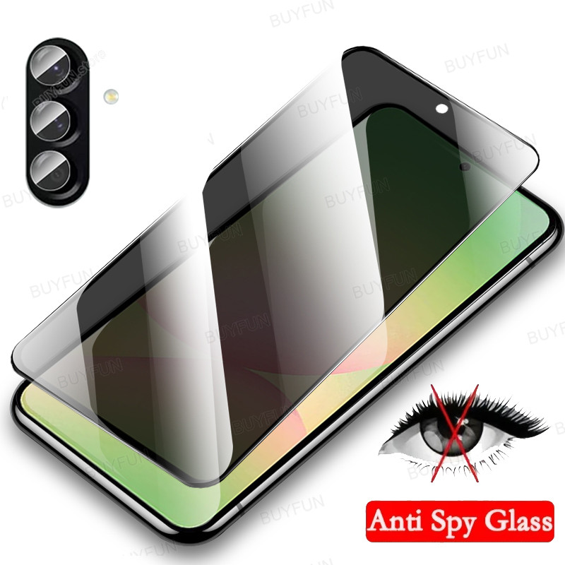 2in1 For Samsung Galaxy A56 5G 6.7" A566V A566B/DS Protective Glass Anti peeping Film Screen hydogel