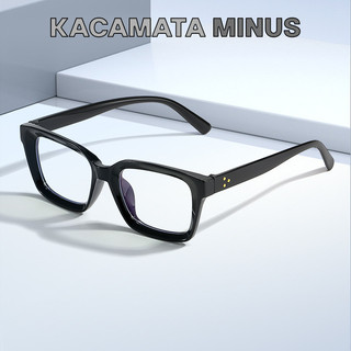 Kacamata Minus -1 Sampai -6 MYP-62 Fashion Korea Anti Blue Light anti Radiasi Model Kotak Kacamata Baca Minus Frame Indoberkah88