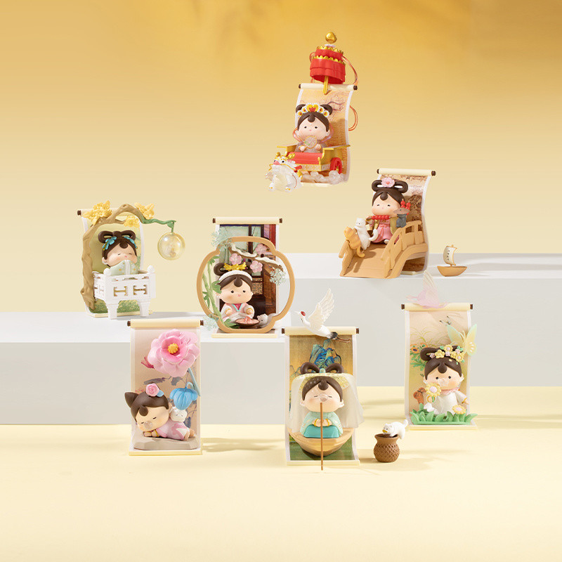 ดาวเทียมภาพวาดที่มีชื่อเสียงชุดตุ๊กตาโบราณสินค้าสก์ท็อปเครื่องประดับ