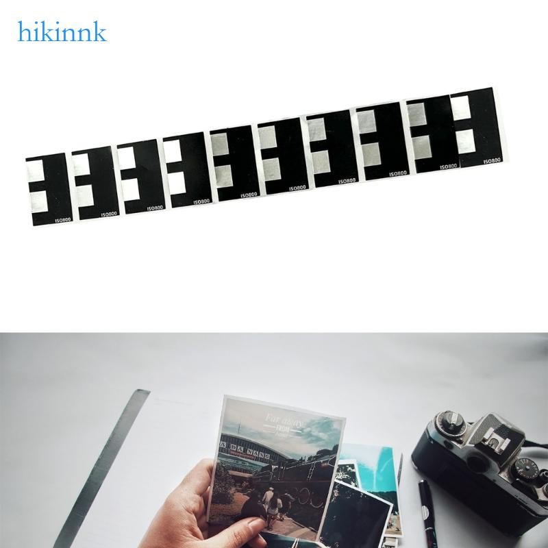 HIKI 135 35mm Film Cassette DX Code Sticker Bulk Film Label ISO800 และ ISO1600