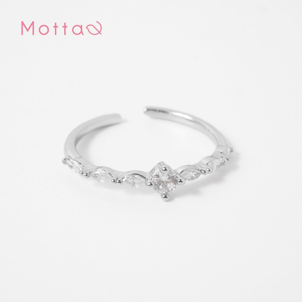 Motta Ring แหวนชุบทองคำขาว