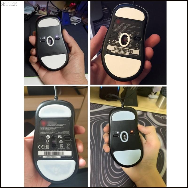 BETT 1Set Rounded Curved Edges Mouse Feet Mouse Skates Pads สําหรับ Zowie EC1-A EC2-A EVO