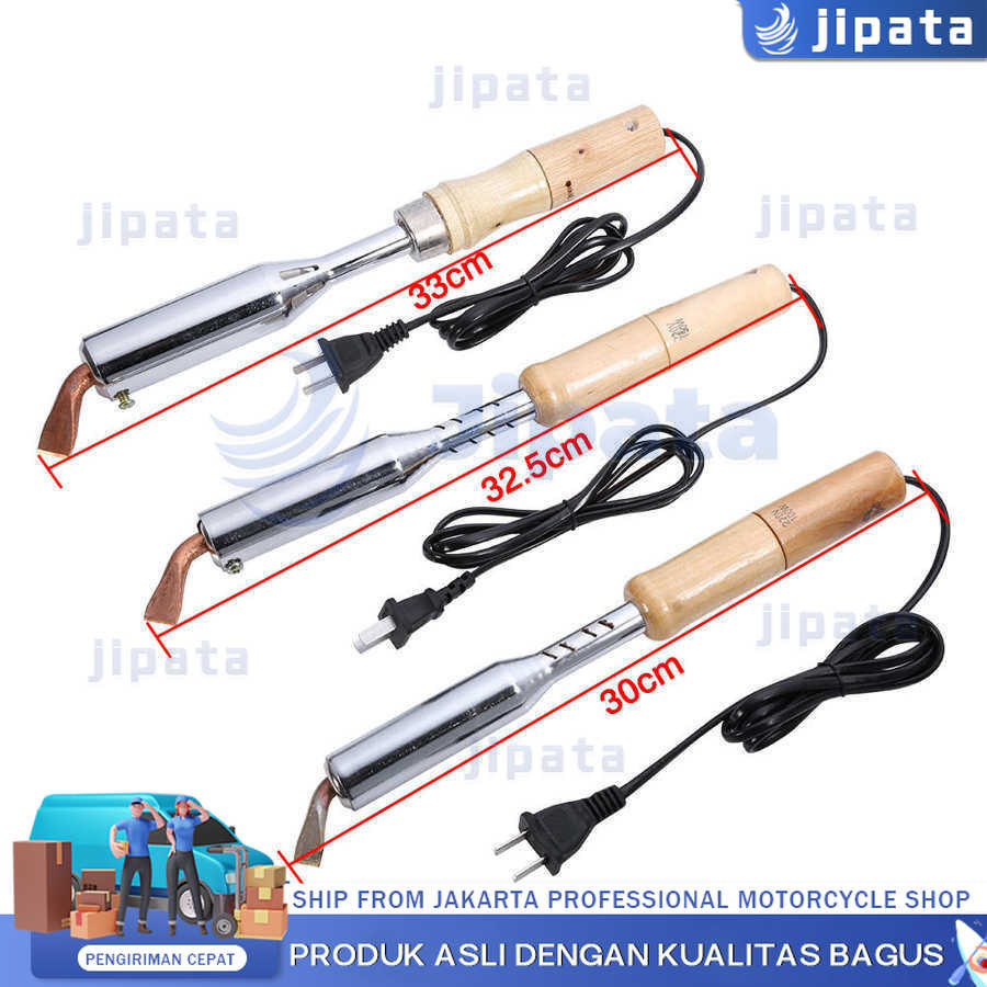 【COD】หัวแร้งบัดกรี 200W/300W 220V หัวแร้งไฟฟ้า เครื่องเชื่อมเหล็กด้วยปลายทองเหลืองหัวแร้ง หัวแร้งเชื่อมสังกะสี