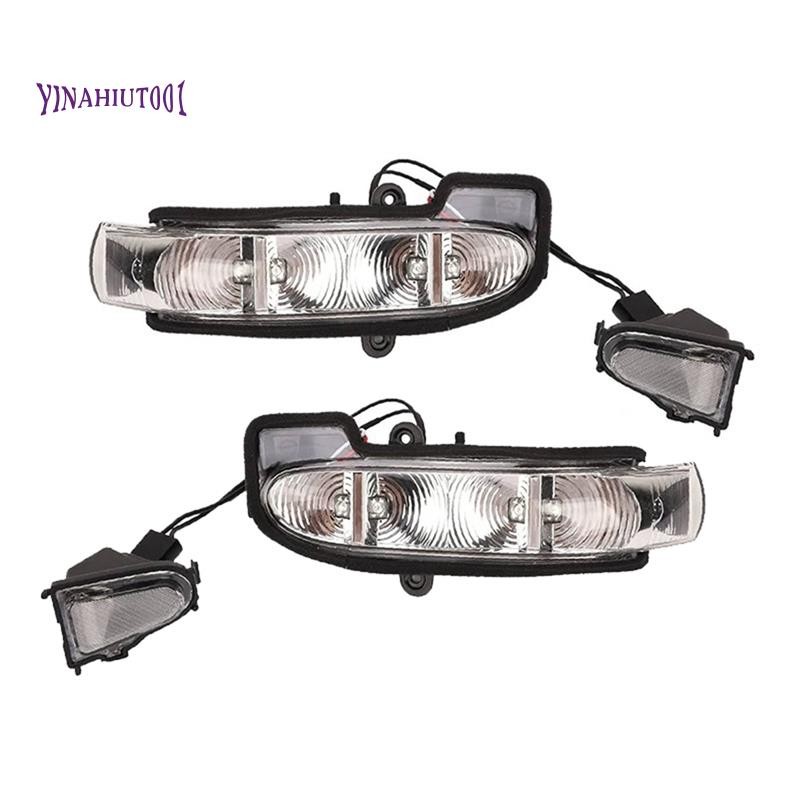 Yinahiut0011คู่ไฟเลี้ยวกระจกมองหลังสําหรับEG Class W463 W211 S211 A2038201321 ก2038201421 ไฟแสดงสถาน