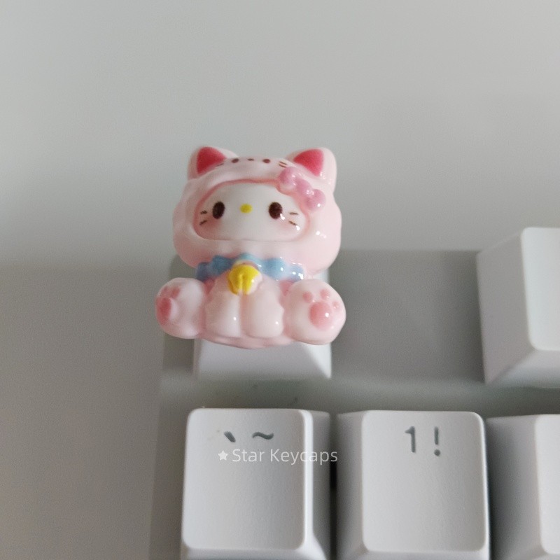 DIY Handmade Keycaps สร้างสรรค์น่ารักการ์ตูน Melody เกมคีย์บอร์ด Keycap ESC ปุ่มแป้นพิมพ์ตกแต่ง ราคา ถูกที่สุด ดีลบีเคเค แกลเลอรีภาพที่ 5