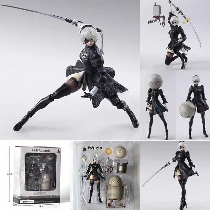PA เปลี่ยนเป็น Neil Mechanical Era 2b Miss Mechanical Life Body Action Figure อะนิเมะรุ่น 4.6