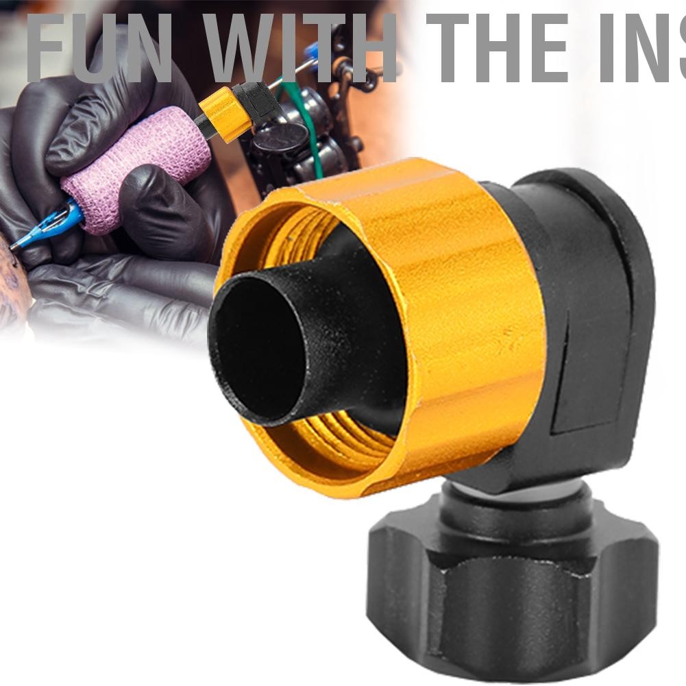 Fun with the instrument สนุกกับอะแดปเตอร์เครื่องสักที่ปลอดภัยด้วยเครื่องมือที่มีวัสดุคุณภาพโลหะผสมสำ