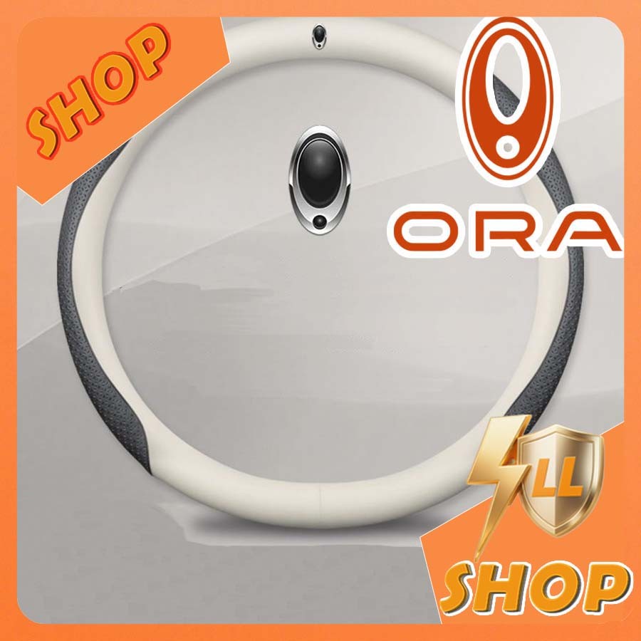 [READY]ORA GOOD CAT Leather Steering Wheel Cover ORA 07 Body Kit ora good cat Car Decoration Accesso