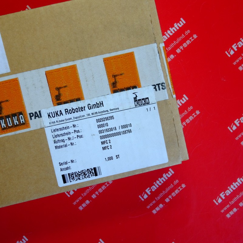 KUKA 00-108-766 KUKA การ์ดหุ่นยนต์ MFC2 ใหม่ล่าสุด 00108766