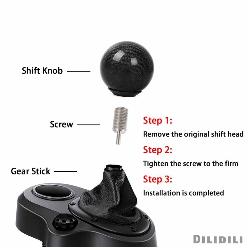 [Dilidili] Gear Shifter Adapter Shifter Knob Adapter ติดตั้งง่าย Shifter Modification Part M12x1.25 