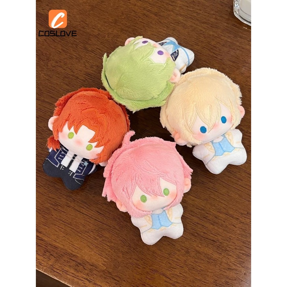 อะนิเมะ Ensemble Stars ตุ๊กตาขนาดเล็กตุ๊กตานุ่มของเล่นตุ๊กตาผ้าฝ้ายของขวัญวันเกิด Tsukinaga Leo Eich