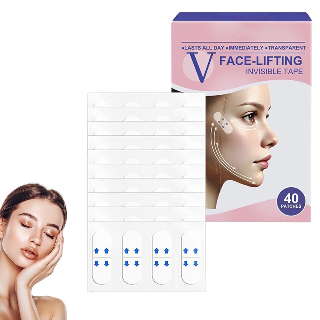 Evaberry Face Lift Tape, Evaberry Instant V Lift Tape, Instant V-Lift Tape – Lift Years Off Instantl