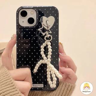 เคสไอโฟน 15 สำหรับ iPhone 12 16 13 11 14 Pro Max 7 16 8 15 14 Plus X XR XS Max ฝาครอบพื้นผิวมันวาว โพลก้า ขั้นสูงขั้นสูง
