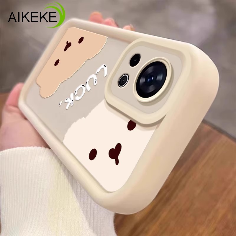 น่ารัก 3D การ์ตูนน่ารักหมีสีน้ําตาลปลอกสําหรับ OnePlus 13 13R 12 12R 11 11R 10R 9R 8T ACE 5 3 3V 2 P