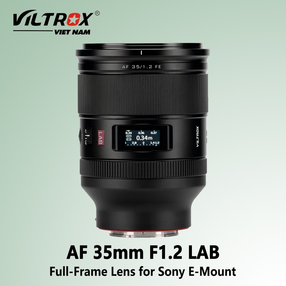 Viltrox AF 35 มม. F1.2 LAB เลนส์ฟูลเฟรมสําหรับ Sony EMount