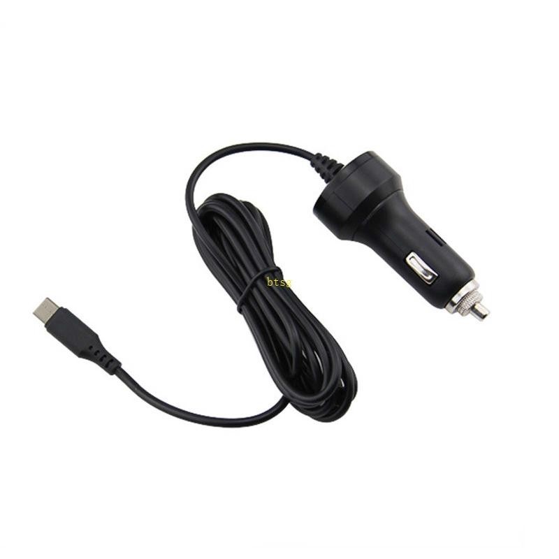 Btsg สายไฟยาวแหล่งจ่ายไฟเดินทาง 5V 2 4A USB Type C Charger Fast Charging Adapter Cable สําหรับ Switc