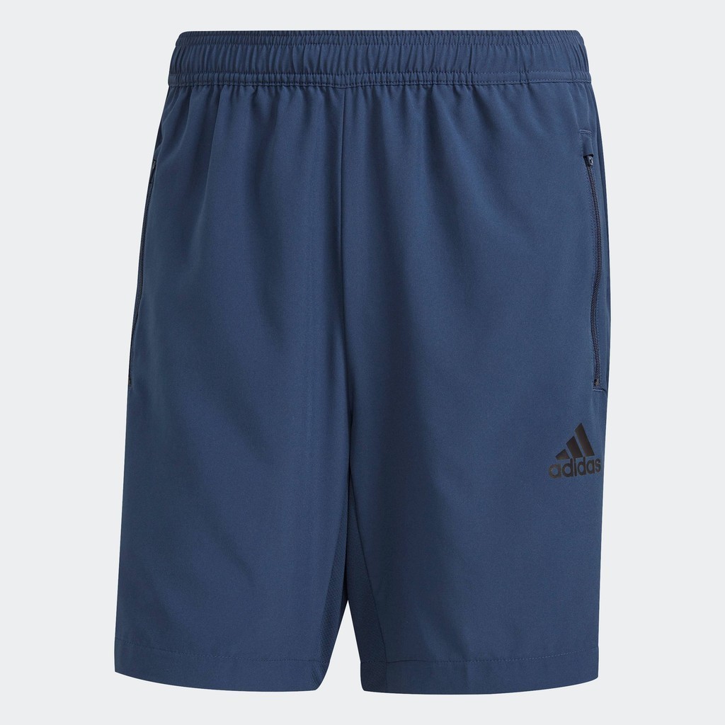 adidas Gym & Training AEROREADY Designed to Move Woven Sport Shorts Men Blue GT8162