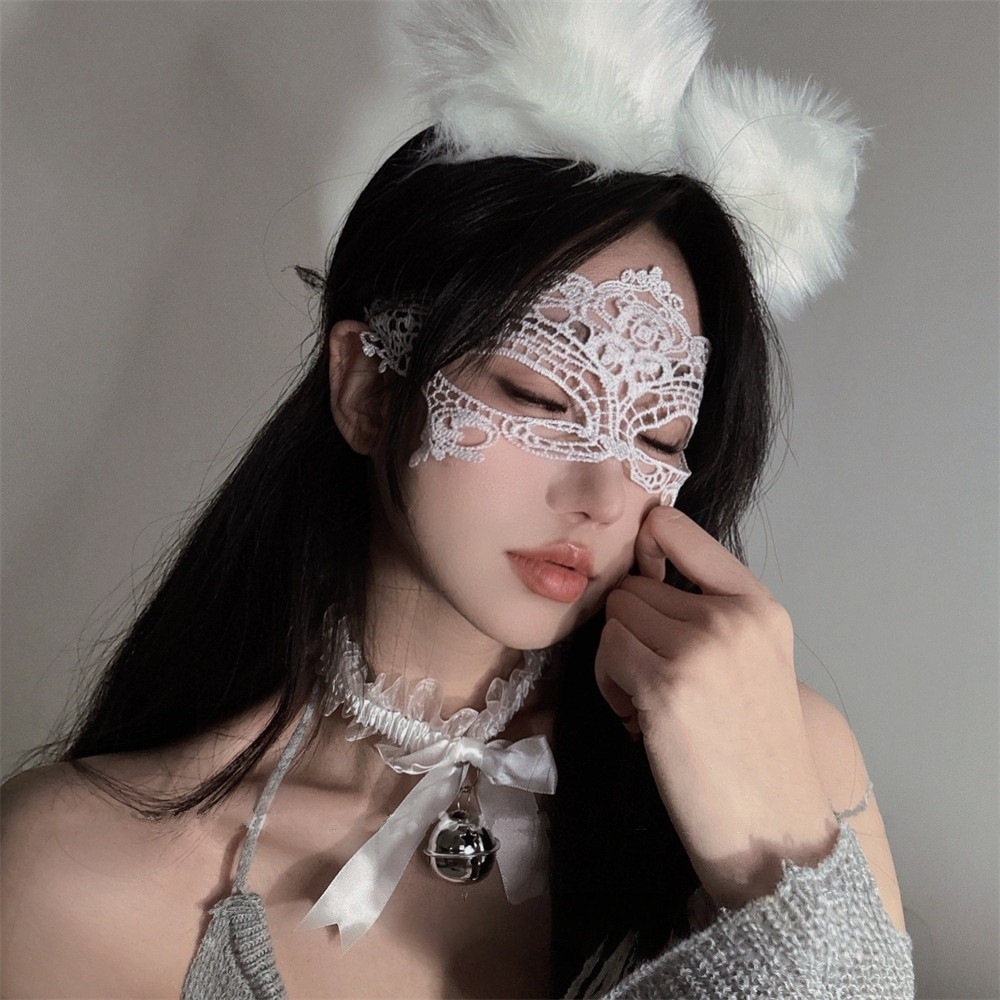 Sexy Charm🎊🎊ที่ปิดตาลูกไม้ หน้ากากตาข่าย บางและเบา ราคาถูก หลากหลายสไตล์ จัดส่งภายใน 1-3 วันทำการ - รูปที่ 6