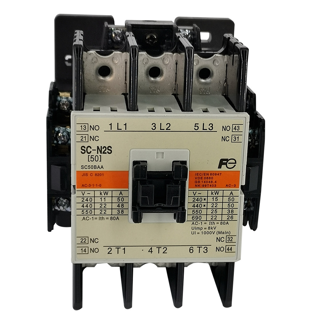 คอนแทคเตอร์ Fuji AC ของแท้ SC-N1 SC-N2 N2S N3 N4 N4/SE G AC110V 220V