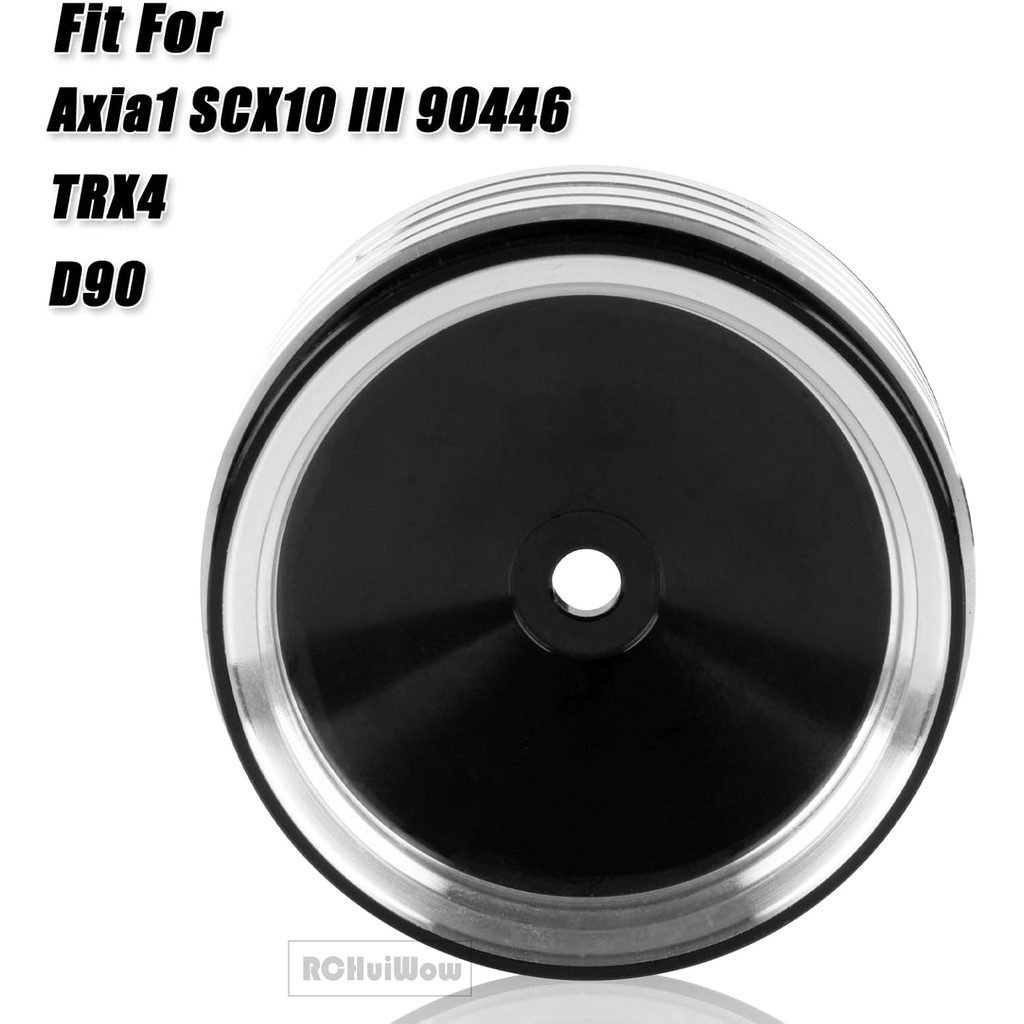โลหะ 1.9 "Beadlock RC ล้อสําหรับ 1/10 TRX4 Axia1 SCX10 III 90446 D90 RC Crawler,โลหะผสม 1.9 Beadlock