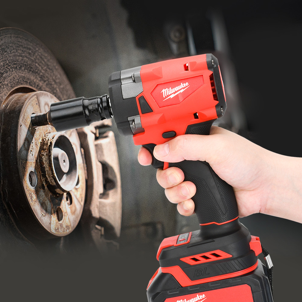 Milwaukee M18 ประแจผลกระทบไฟฟ้าไร้แปรงถ่าน 9980V 1500N.Mประแจไฟฟ้าไร้สายแรงบิดสูง ½INCH เครื่องมือไฟฟ้า แบตเตอรี่ลิเธียม ราคา ถูกที่สุด ดีลบีเคเค แกลเลอรีภาพที่ 9