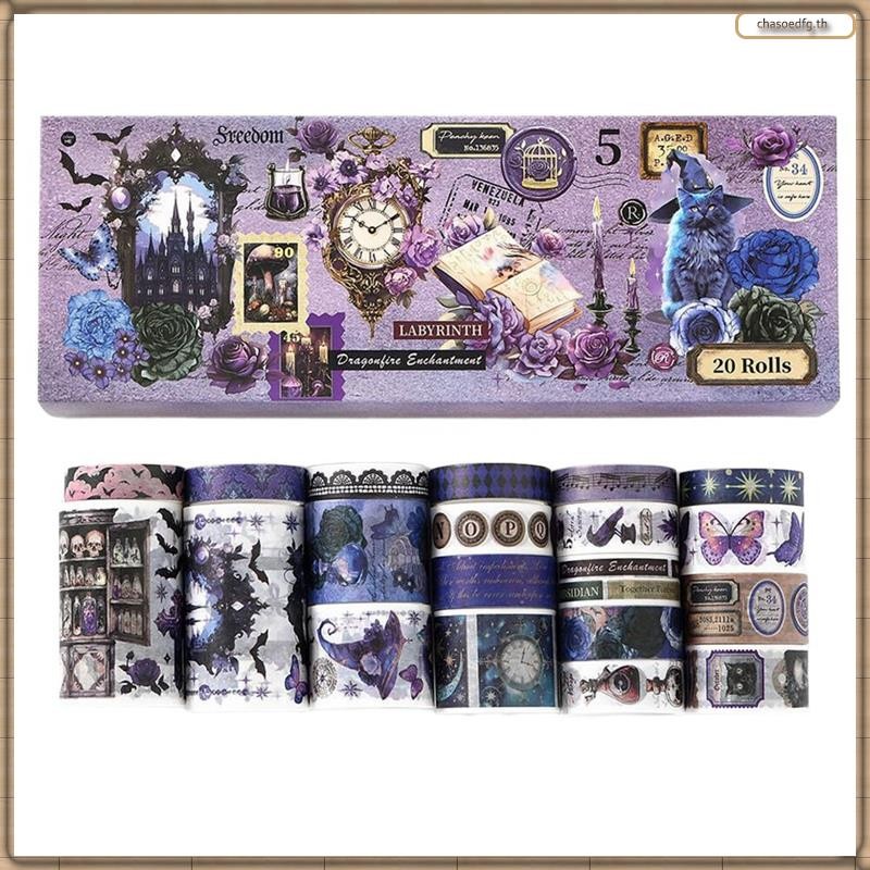 [BP] Gothic Magic Theme Washi Tape Washi Tape ชุดเทปวาชิ Gothic Washi Tape