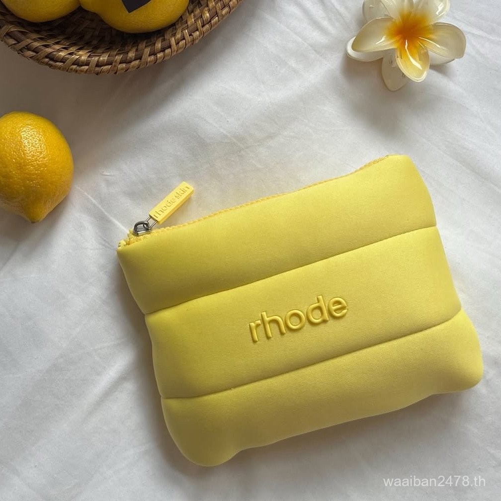Langde Bubble Bag กระเป๋าเก็บกระเป๋าเครื่องสําอางสําหรับเดินทางสีเหลือง