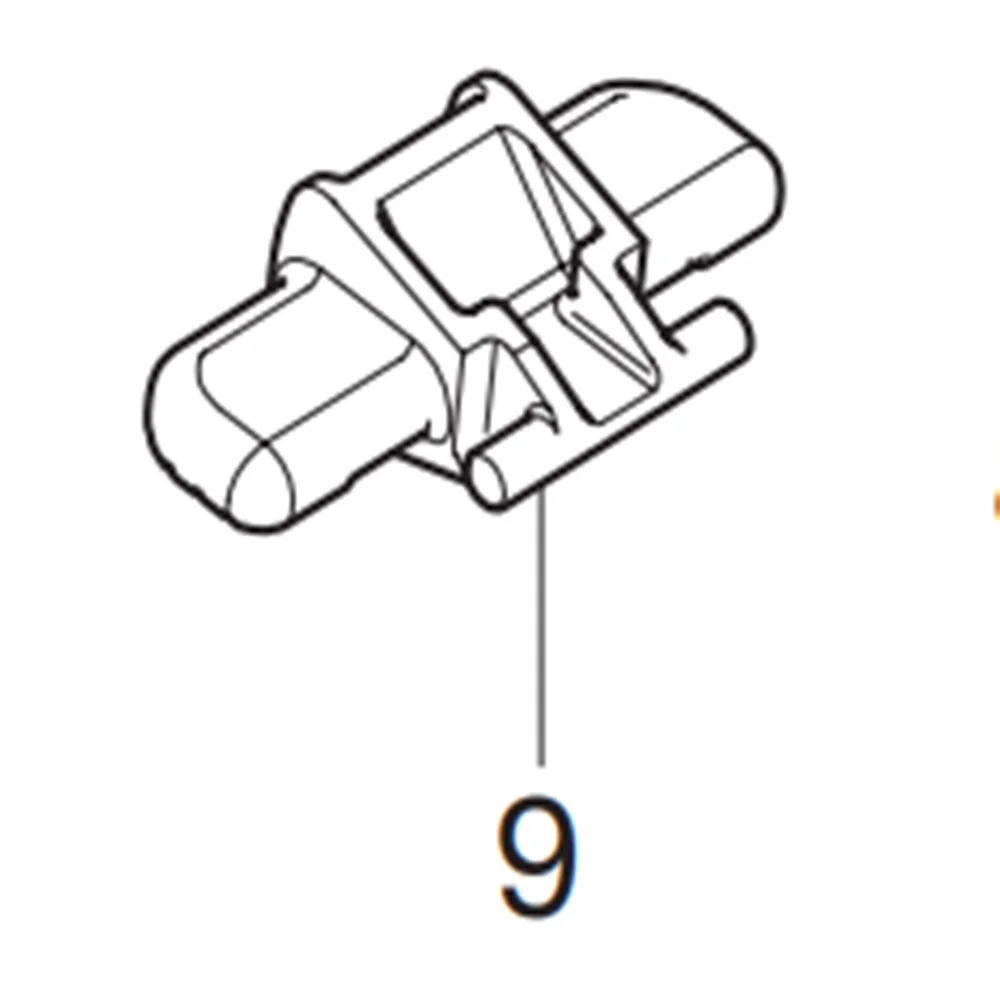 คันโยกล็อคสําหรับ Makita BKP140 BKP180 BSS501 CC300D CC301D DHS630 HS300D BCS550 BHS630 BSS500 BSS61