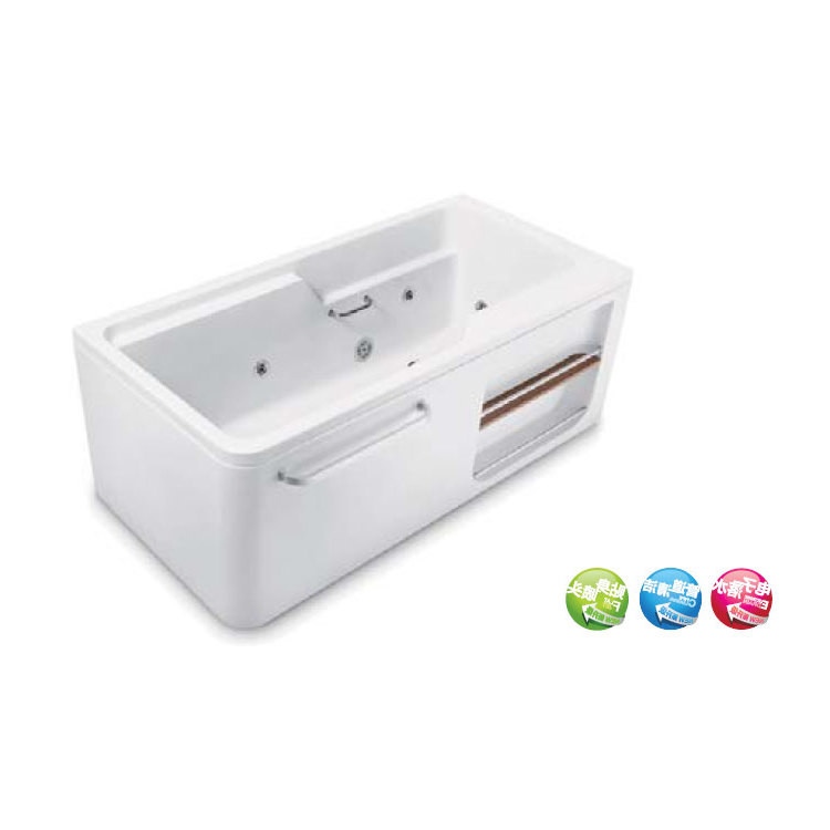 Kole K-99025T-0/K-99026T-0 Sylvey 1.7m โดยรวมอ่างอาบน้ํานวดอะคริลิค