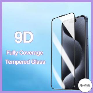 ฟิล์มกระจกนิรภัยแบบด้าน 9D กระจกนิรภัยแบบใสกันรอยหน้าจอ16 17 AIR 11 15 12 14 13 Pro Max XR 16 14 6 15 7 8 Plus X XS SE