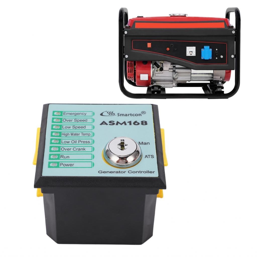 Rrianfo-ph ANMAS ตัวบ่งชี้ LED สําหรับ ASM168 - เครื่องกําเนิดไฟฟ้าอัตโนมัติเริ่มต้นโมดูลวัสดุ ABS