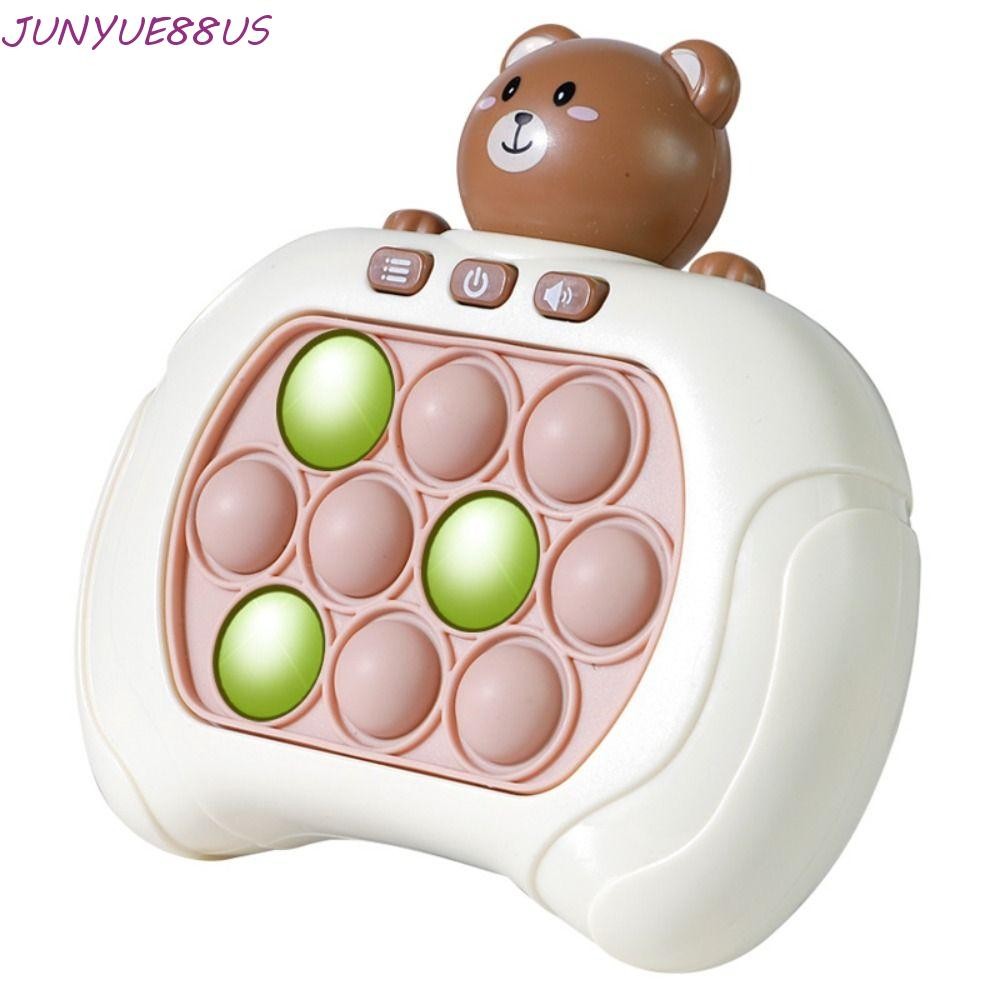 JUNYUE88US Push Game Pop อิเล็กทรอนิกส์, Nezha Kuromi Super Bubble Pop Light Game, Push Game Doraemo