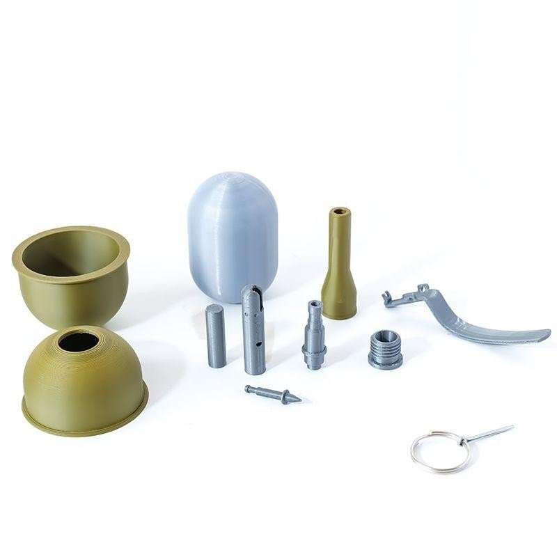 3ง การพิมพ์รัสเซีย RGD5 ระเบิดรุ่นเครื่องประดับทหารรุ่นสงครามแบบคงที่ของเล่นตกแต่ง1: 1 โวลต์2ks