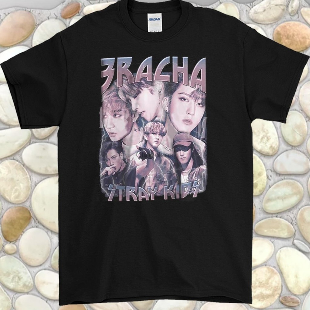 New_world_store stray kids 3racha สีดํา unisex