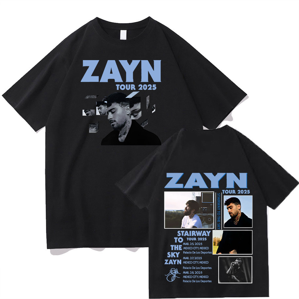 เสื้อยืด Zayn Malik จากทัวร์คอนเสิร์ต To The Sky Tour 2025