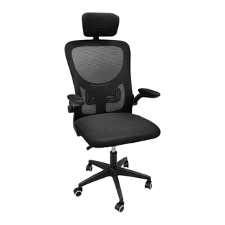 GlobalHouse SMITH เก้าอี้สำนักงานรุ่น FALCON ขนาด 62x62x117-129 ซม. สีดำ สินค้าของแท้คุณภาพดี