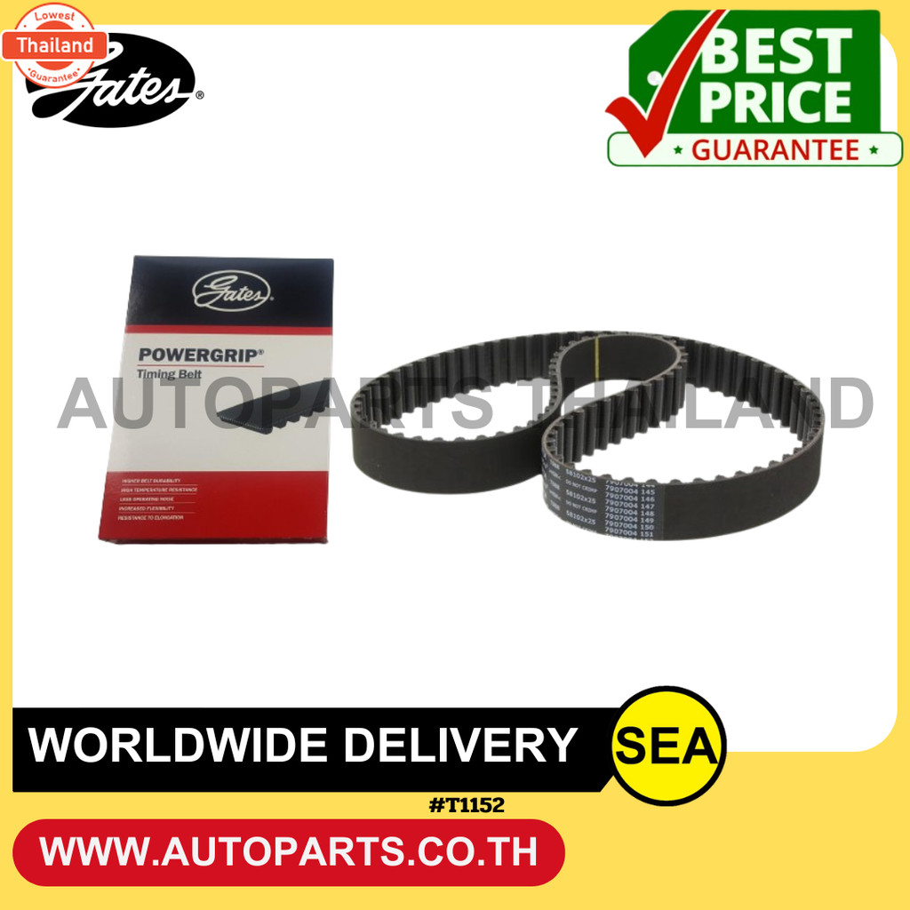 GATES สายพานไทม์มิ่ง 1KZ 1KZ-TE  PRADO 3.0, SPORT RIDER year 1998 / TOYOTA