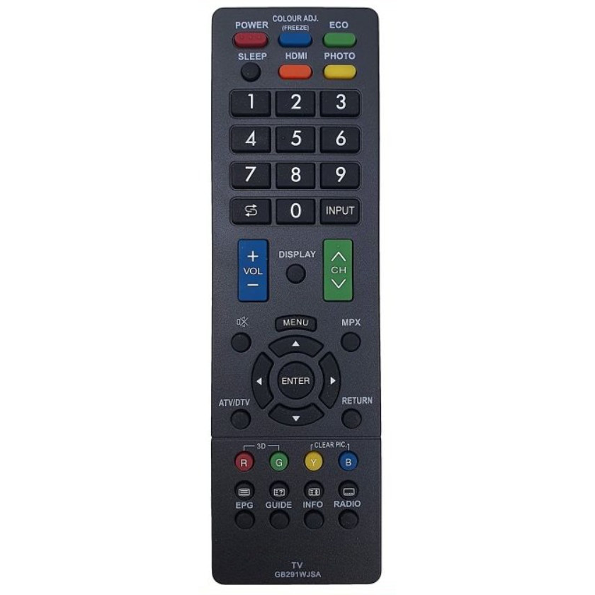 ใหม่เปลี่ยนรีโมทสําหรับ GB291WJSA สําหรับ Sharp Aquos LCD TV รีโมทคอนโทรล GB225WJSA GB349WJSA