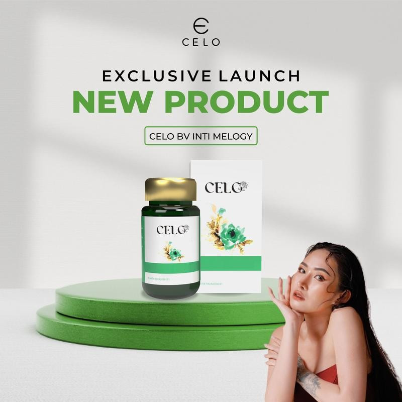 CELO BV INTI MELOGY-1 ชิ้น BPOM Hehal Food