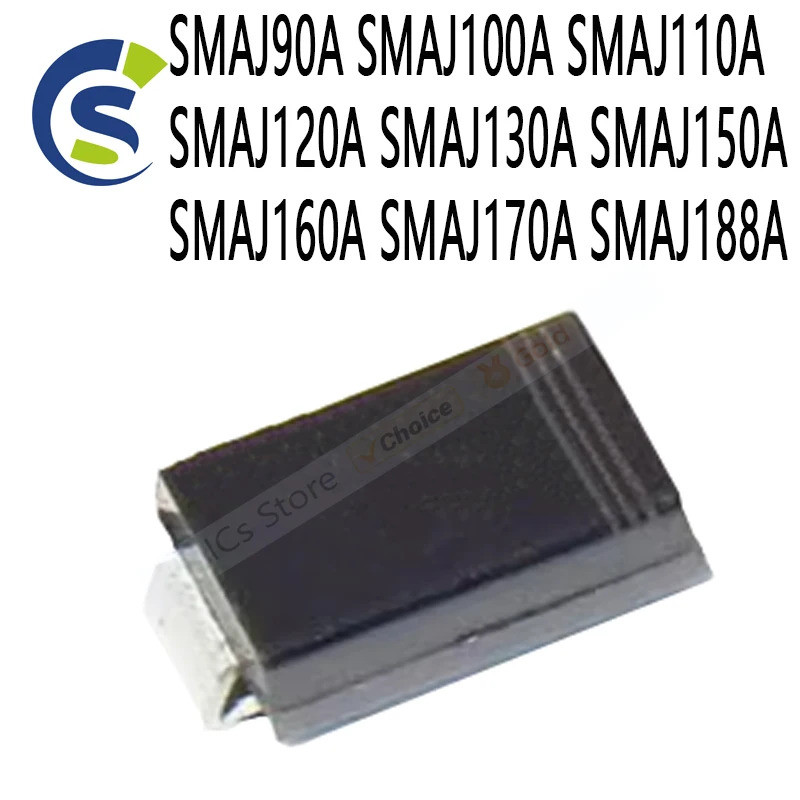 1-5PCS RX SE VG RZ VK VM SP SR SS SMA DO-214AC SMAJ90A SMAJ100A SMAJ110A SMAJ120A SMAJ130A SMAJ150A 