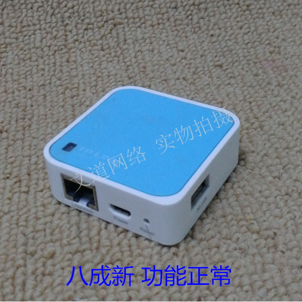 มือสอง TP-LINK TL-WR720N/703 3G เราเตอร์ไร้สายขนาดเล็ก เซิร์ฟเวอร์ที่พิมพ์ได้
