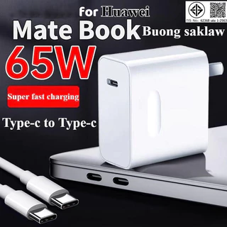แล็ปท็อป Huawei 65W Super Charger Type C ถึง Type C Adapter สำหรับ Mate 70 60 50 40 30 pro MateBook D16 D15 D14 D13
