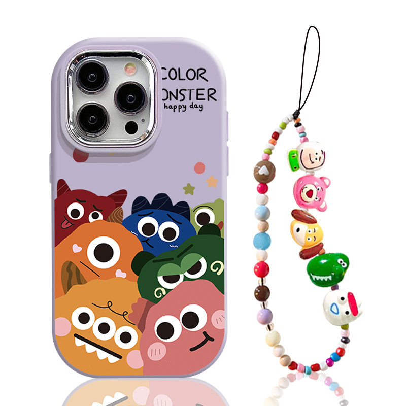 การ์ตูน Monster Group สําหรับ Realme 11 11X C67 12X 13 5 5S 5i 6i C3 C25 C25S C65 Narzo 60X 70X 20 3