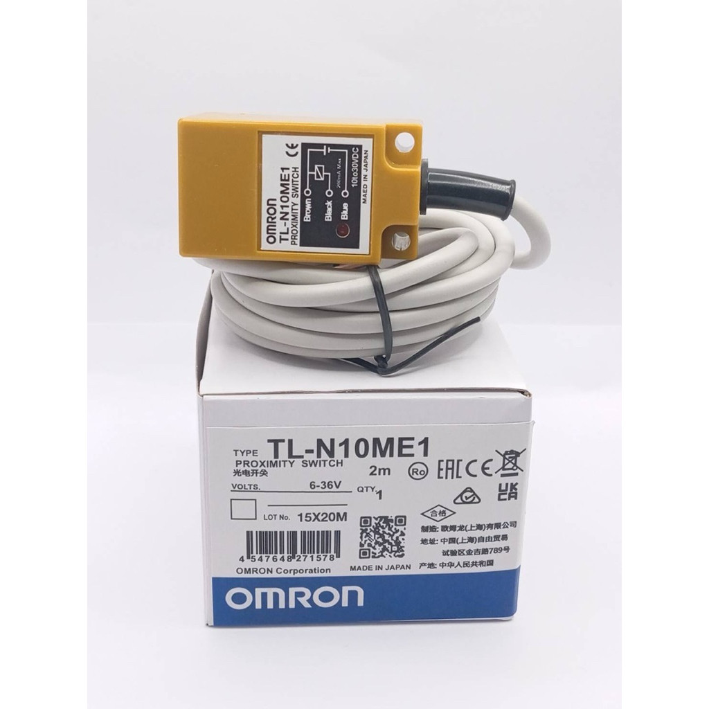 ส่งใวในวัน TL-N10ME1 PROXIMITY SWITCH 6-36V เซ็นเซอร์สินค้าถ่ายจากงานจริงของทางร้าน TL-N10ME1 PROXIMITY SWITCH 6-36V