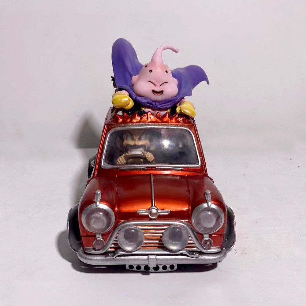 7 Dragon Ball GK LG Majin Buu Satan Motorcycle Locomotive Series 002 สินค้าตกแต่งโมเดลทํามือ