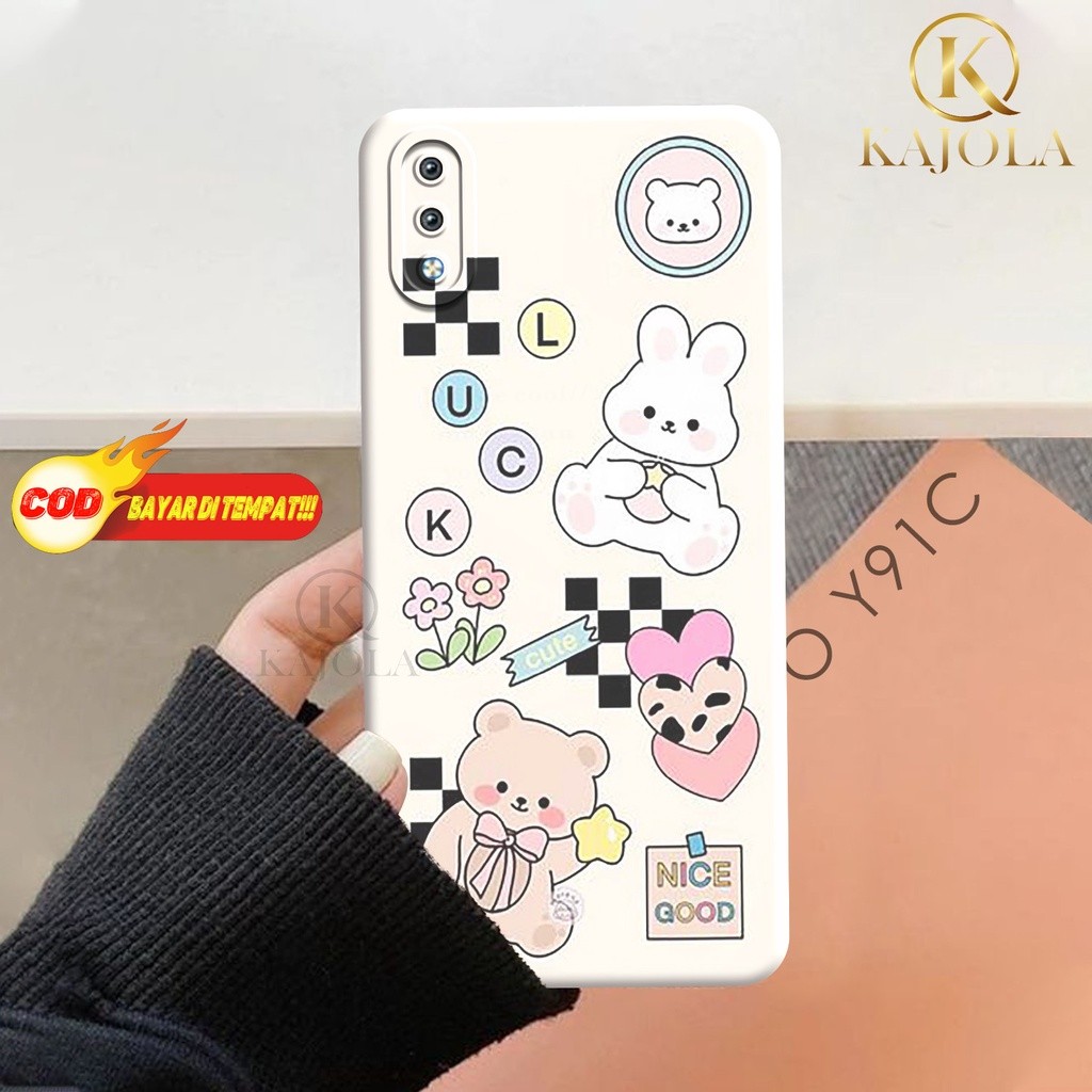 เคสโทรศัพท์ HP Vivo Y91c / Y1s - เคส Vivo 1820 - เคสโทรศัพท์ Vivo Y91c / Y1s - Phone Silicon - Phone