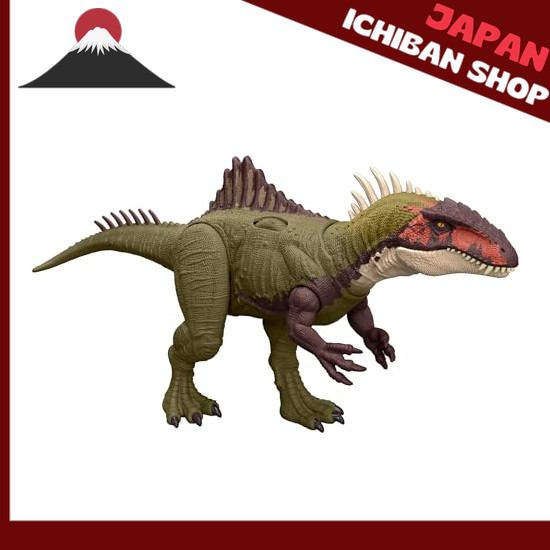【จากประเทศญี่ปุ่น】 Mattel Jurassic World (JURASSIC WORLD) Battle Action! Hoeru Becklespinax Children